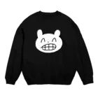 親戚一同ショップのマジオチくん・顔白 Crew Neck Sweatshirt