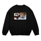 ミゾの90′s anime eyes t-shirt スウェット