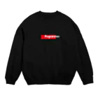 FUNNY JOKESのPROGRAMMER-プログラマー-CSS完全に理解したバージョン-赤ボックスロゴ Crew Neck Sweatshirt