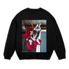 黒柴咲桜の黒柴咲桜～ちびさくら１～ Crew Neck Sweatshirt