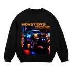 MELLOW-MELLOWのMONSTER'S DISIRE 1 Crew Neck Sweatshirt