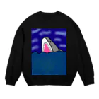 えむちゃんの部屋のさめ。 Crew Neck Sweatshirt