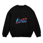 gay_lgbtのLGBTQロゴ Crew Neck Sweatshirt