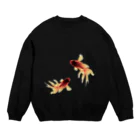 Wickedの金魚 Crew Neck Sweatshirt