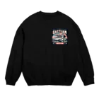 一人親方55歳FIREのアメリカン・ノスタルジア Crew Neck Sweatshirt