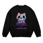 グロテスクトイボックスのスカルモンスター Crew Neck Sweatshirt