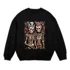 Skull sectionのきれいなガイコツ Crew Neck Sweatshirt