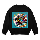 YamaCraft Creationsの雷閃リョウタ Crew Neck Sweatshirt