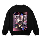 GumikoのSUZURIショップの闇POP-Emotion- Crew Neck Sweatshirt