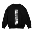 FOR THE RUNNERのFOR THE RUNNER（White） Crew Neck Sweatshirt