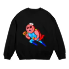 ぼんだぁのデリバリーファーストフード Crew Neck Sweatshirt