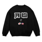 bmwusのJPN✘USA Crew Neck Sweatshirt