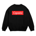 鳥獣戯画&Capoeira のCapoeiraロゴ Crew Neck Sweatshirt