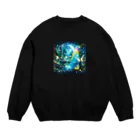 Art-Fusion-YuriのIn the Forest Crew Neck Sweatshirt