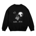 ⛩のホームシックの白 Crew Neck Sweatshirt