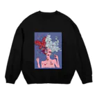 sakuraの蝶蝶蝶蝶 Crew Neck Sweatshirt