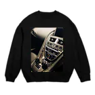 tenshinlanmanのマセラティとグラサン Crew Neck Sweatshirt