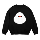 Boo!の文鳥 Crew Neck Sweatshirt