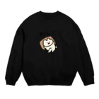 もっちりおたもの「めんどい」 Crew Neck Sweatshirt