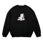 micoto.iroのぬこちゃん Crew Neck Sweatshirt