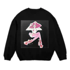 chanchanz handmade with LOVEのbunnygirl2019 Crew Neck Sweatshirt