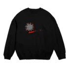 ✹unishop✹のあるくウニ Crew Neck Sweatshirt