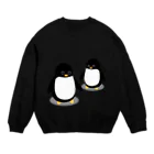 タマ粒子の友達ペンギン Crew Neck Sweatshirt