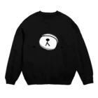 クマ・サピエンスのクマ・サピエンス Crew Neck Sweatshirt