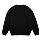 ۞ゆーえす۞の:3 Crew Neck Sweatshirt