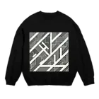 唐松 梗樹(ｶﾗﾏﾂ ｺｳｷ)の斜 Crew Neck Sweatshirt