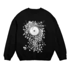 AURA_HYSTERICAのEarphones Crew Neck Sweatshirt