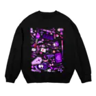 MEAの死因ちゃん Crew Neck Sweatshirt