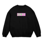 ♡Hanuru´ｓ shop♡のよく使うひとこと韓国語！진짜?ver. Crew Neck Sweatshirt