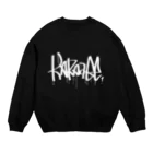 MINAGIの唐揚げホワイト Crew Neck Sweatshirt