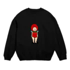 【Yuwiiの店】ゆぅぅぃーのいちごの妖精さん　ひとり Crew Neck Sweatshirt