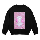 momohamの弾けよう Crew Neck Sweatshirt