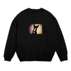 krmfrnのあくぴーたん Crew Neck Sweatshirt