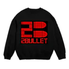 2Bulletの2Bullet "Red&Black" Crew Neck Sweatshirt