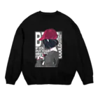 homareのキャップgirl Crew Neck Sweatshirt