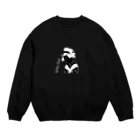 JP DRUGの日本女性　アラビア語 Crew Neck Sweatshirt