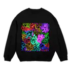 peacefulのカラフルマックス Crew Neck Sweatshirt