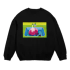 ショップもくもくの脳洗い Crew Neck Sweatshirt