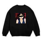 ポメラニアンたかはしのシャバ娘 Crew Neck Sweatshirt