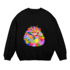 meiroのハリネズミ Crew Neck Sweatshirt