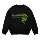 たかっし∵のIamSNAKE Crew Neck Sweatshirt