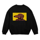 てりとりのでっぱ犬 Crew Neck Sweatshirt