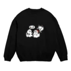 OchoKeのハロウィンの次はクリスマス Crew Neck Sweatshirt