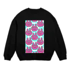 うぃっちぃずの夏バテウサギ Crew Neck Sweatshirt