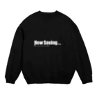 Studio OriginのNowSaving_black スウェット