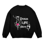 CUBIC ITEMのDoun LIFE now-黒- Crew Neck Sweatshirt